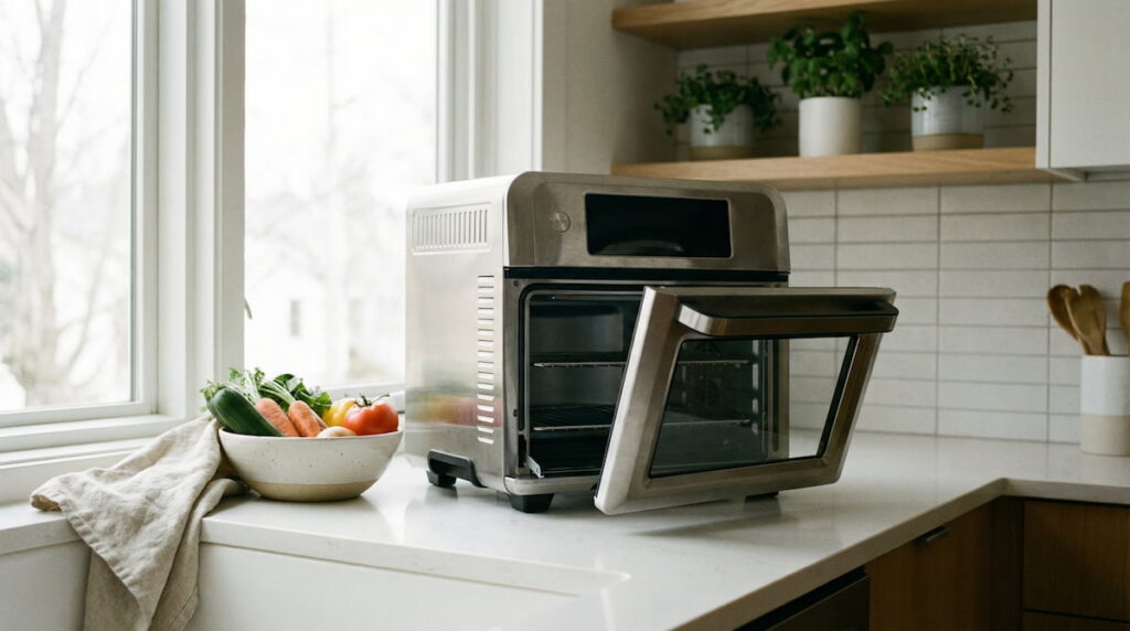 best stainless steel air fryer 2026 PFAS free cooking