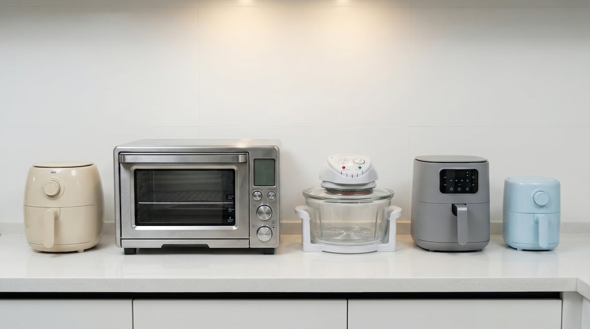 five best PFAS free air fryers 2026 ceramic stainless glass options