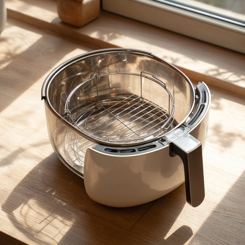 pfas free air fryer under 200 ceramic stainless steel glass comparison