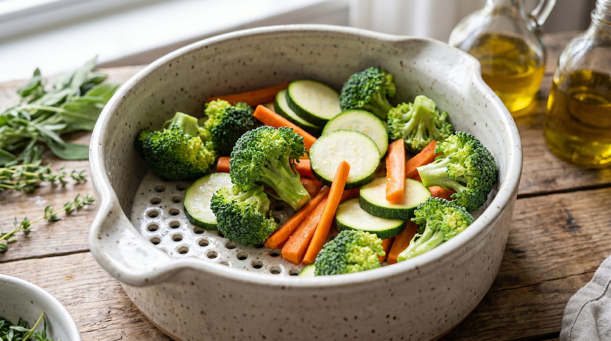 air fryer fumes safe ceramic basket vegetables non-toxic cooking