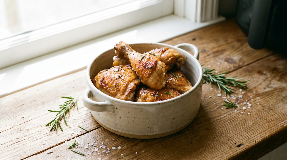 air fryer safe pet food plain chicken ceramic basket non-toxic