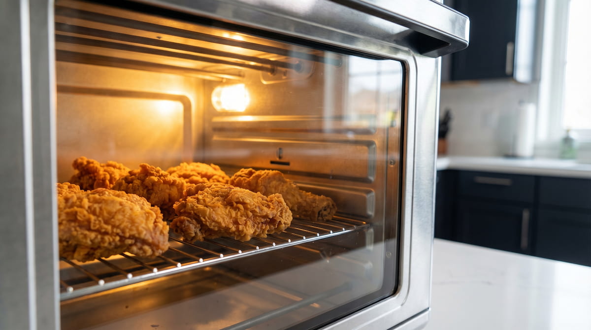 air fryer vs toaster oven air fryer crispy chicken results