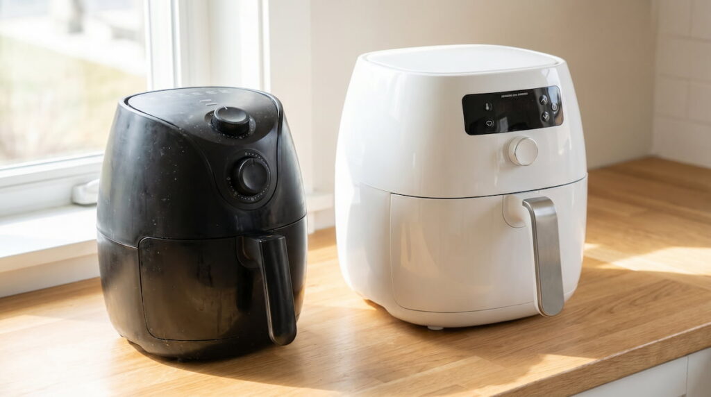 are cheap air fryers toxic budget vs ceramic non-toxic comparison