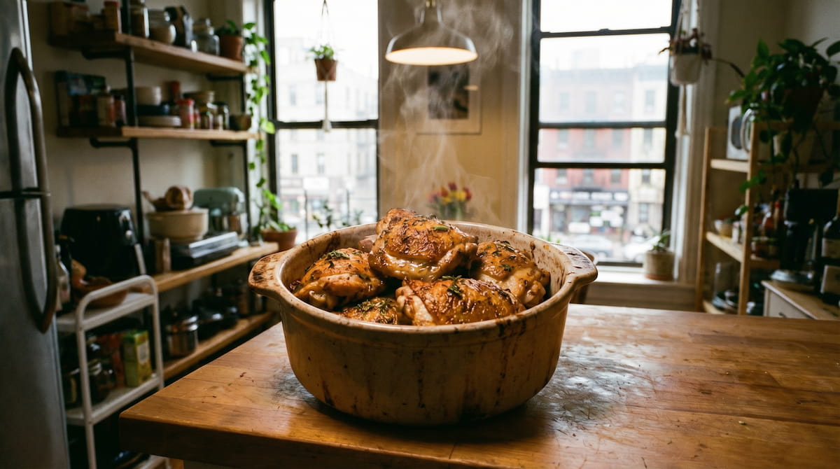 best air fryer apartment cooking chicken thighs ceramic basket