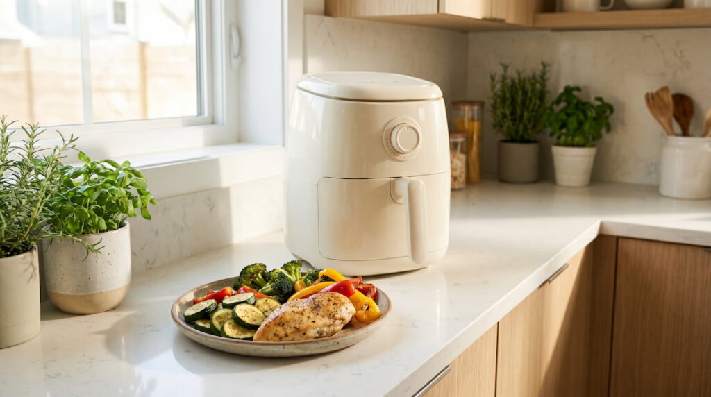 best air fryer for diabetics non toxic with low carb vegetables