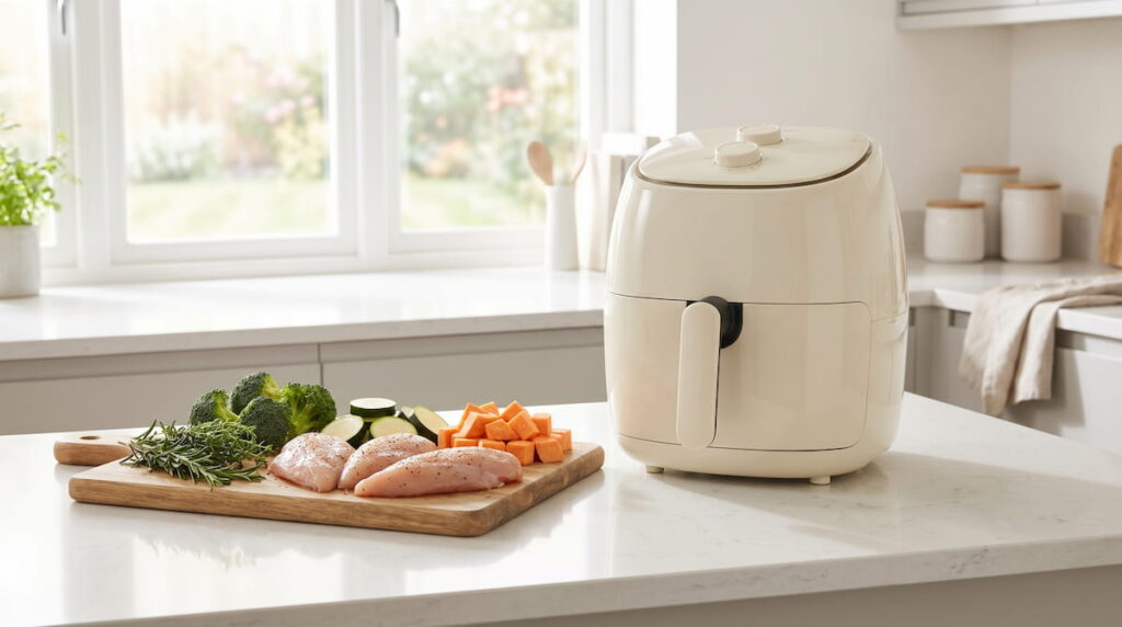 best air fryer for gluten free cooking with non-toxic ceramic basket
