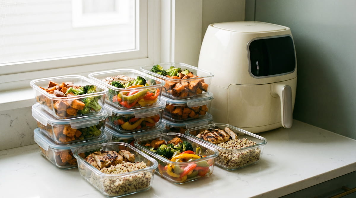 best air fryer meal prep weekly batch results