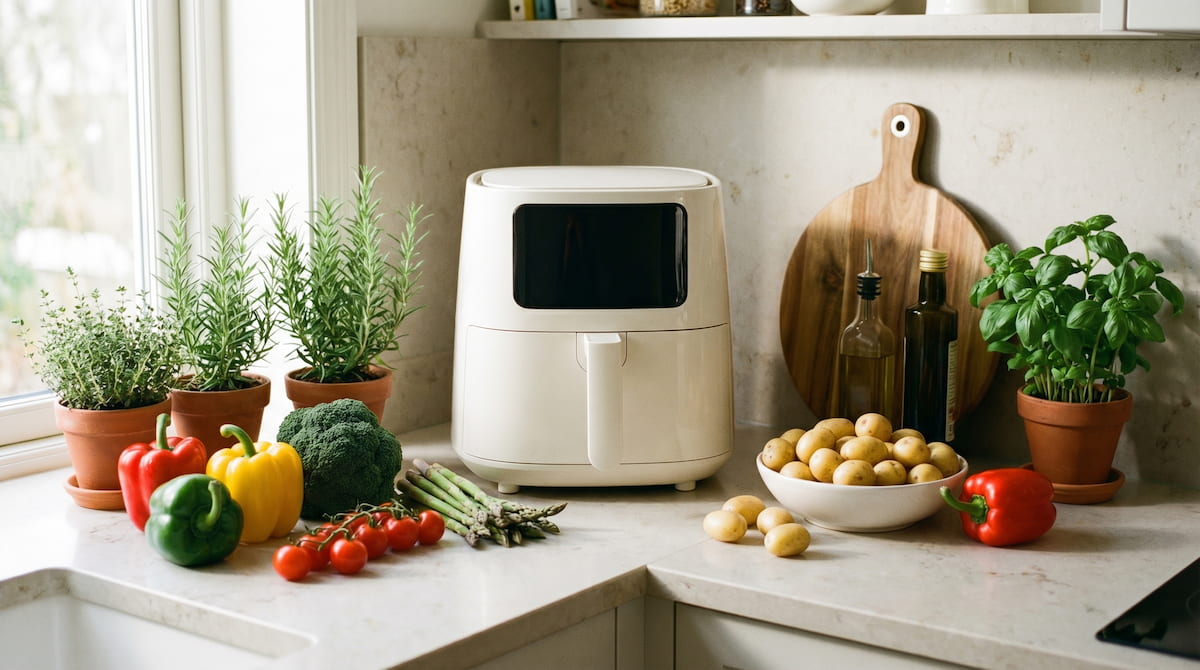 best non toxic air fryer under 150 cosori ceramic option