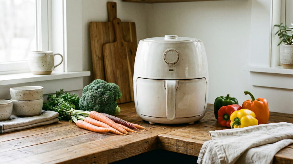 can air fryer cause cancer ceramic safe non-toxic cooking vegetables