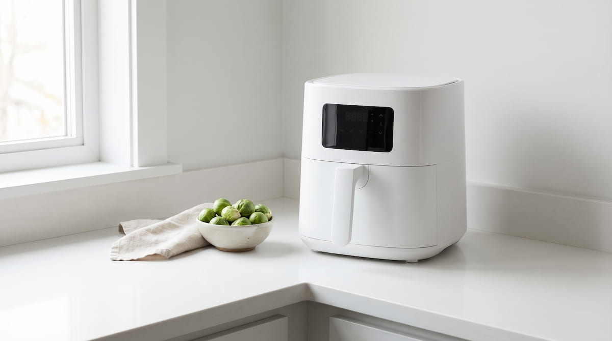 Cosori ceramic air fryer countertop size