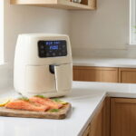 how to cook salmon in air fryer safe with ceramic basket