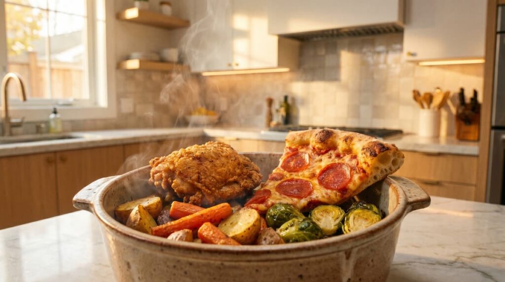 how to reheat leftovers in air fryer ceramic basket safe non toxic