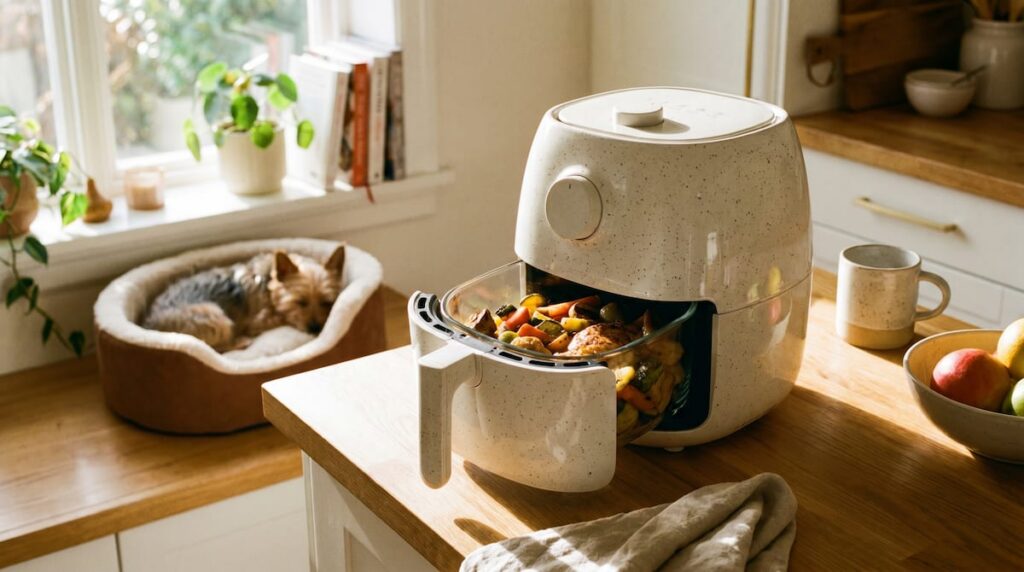 is air fryer safe for pets ceramic non-toxic kitchen