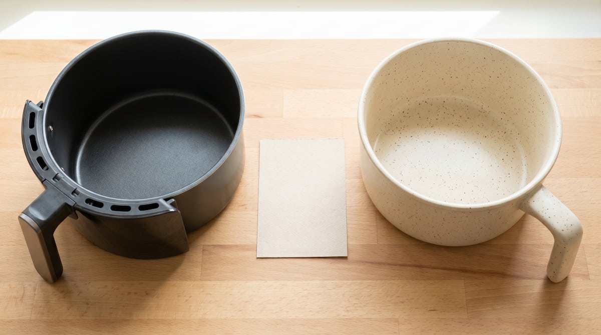 pfoa vs ptfe air fryer basket nonstick coating vs ceramic safe alternative