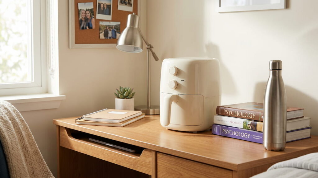 safest air fryer for dorm room compact ceramic non-toxic 2026