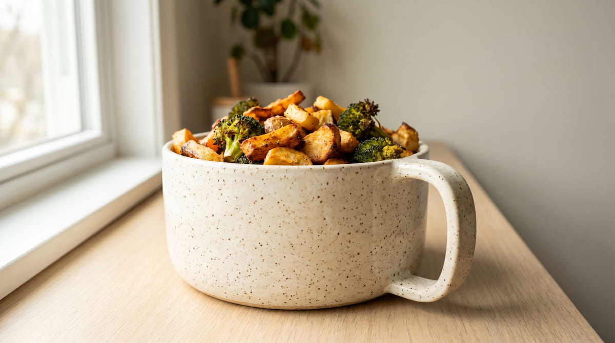 safest air fryer studio apartment ceramic basket vegetables pfas free