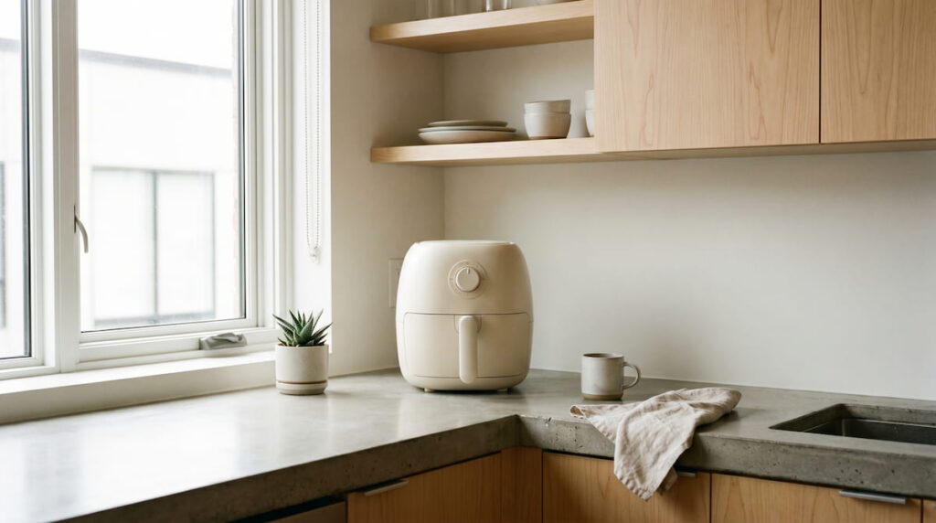 safest air fryer for studio apartment ceramic compact non toxic kitchen