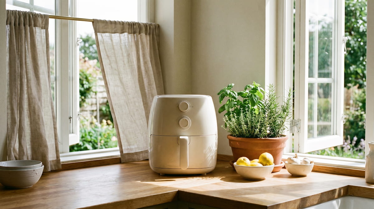 teflon free ceramic air fryer safe alternative non-toxic cooking