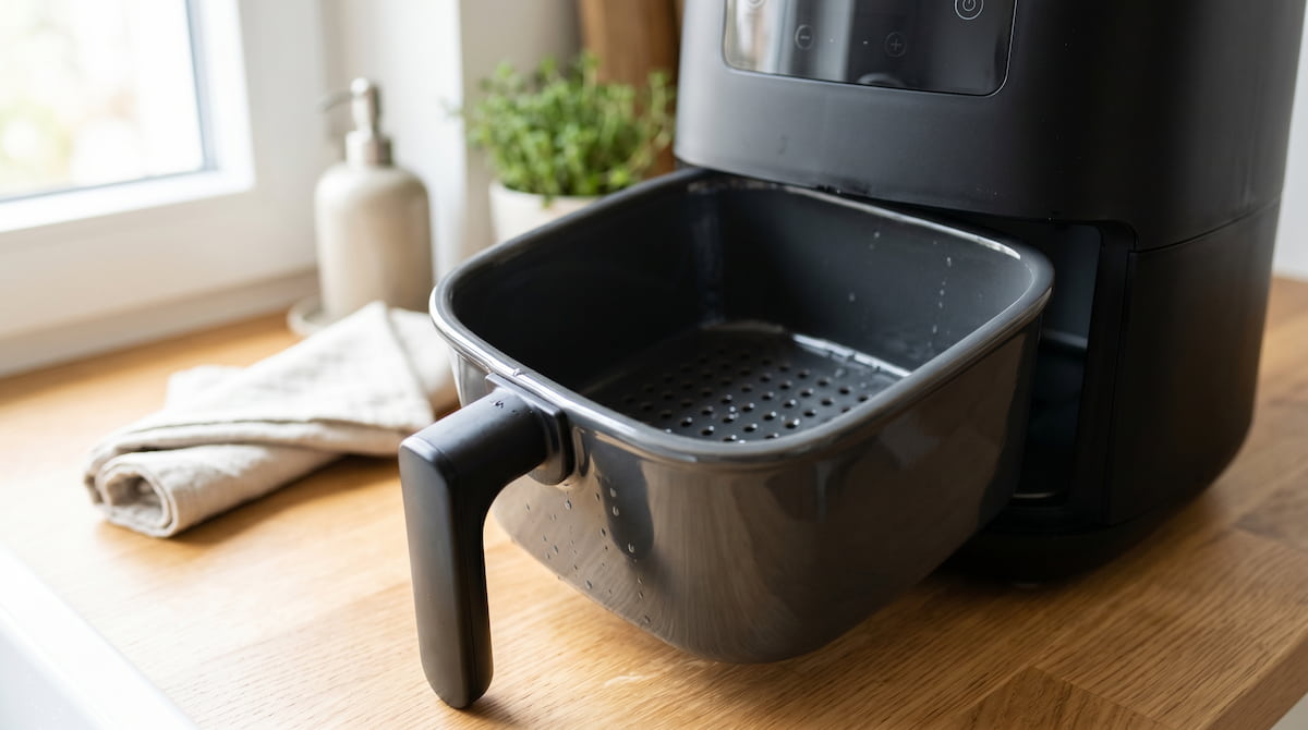 how to use air fryer more safely clean ceramic basket maintenance routine daily