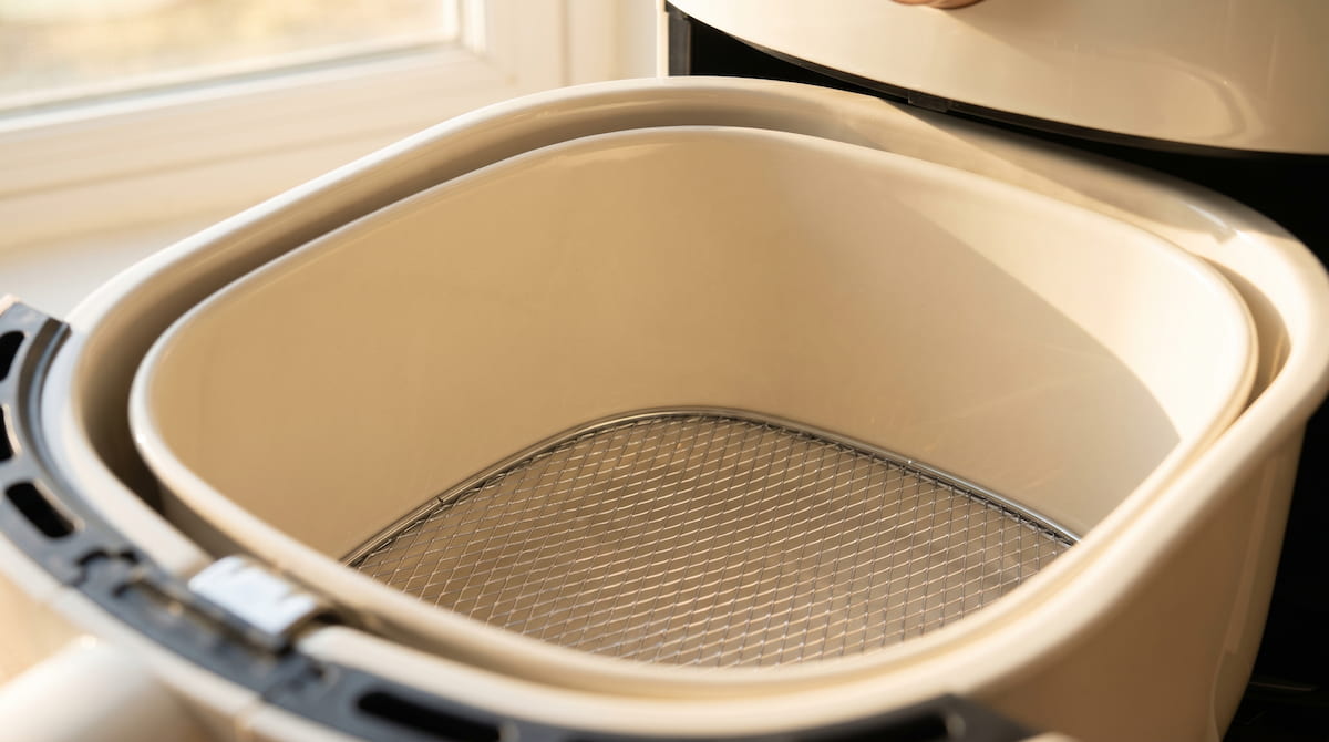 why switch to non toxic air fryer ceramic basket clean new no ptfe safe