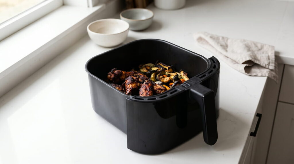 air fryer burning food on low heat causes and fixes guide
