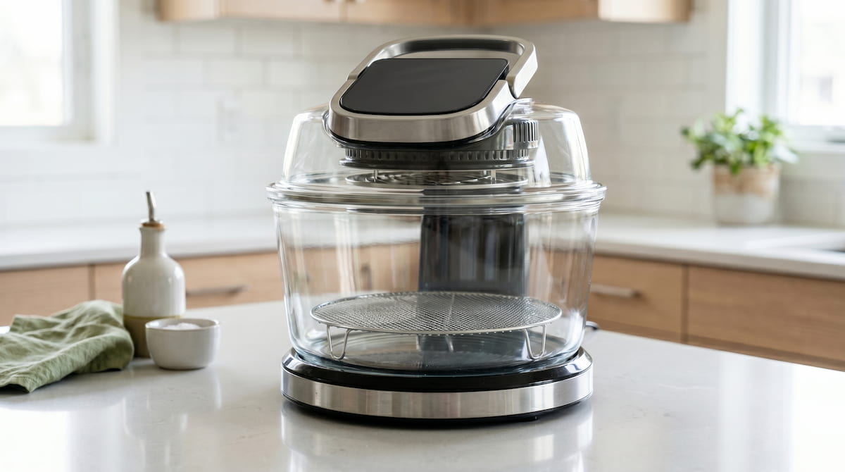 Ninja AF150AMZ ceramic air fryer — best air fryer for asthma non-toxic pick