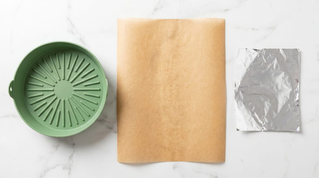 best air fryer liners non toxic silicone parchment comparison