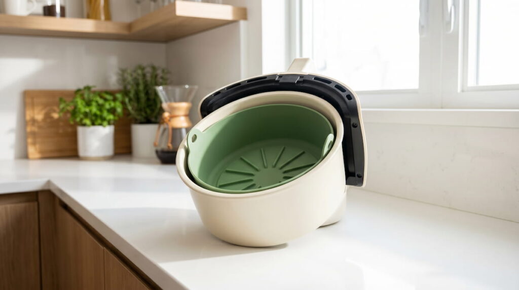 best silicone air fryer liners non toxic food grade