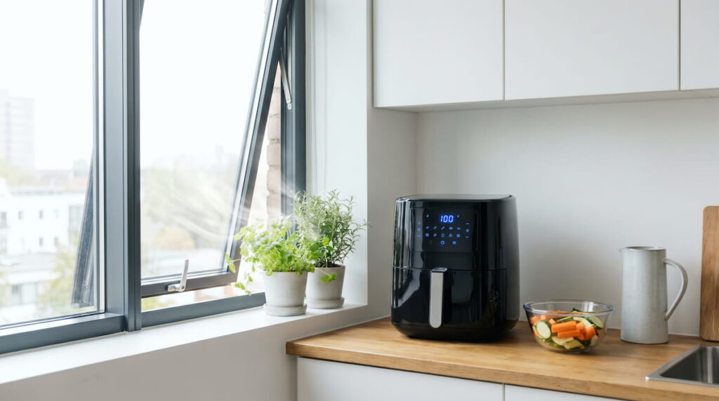 can air fryers damage kitchen air quality ventilation guide