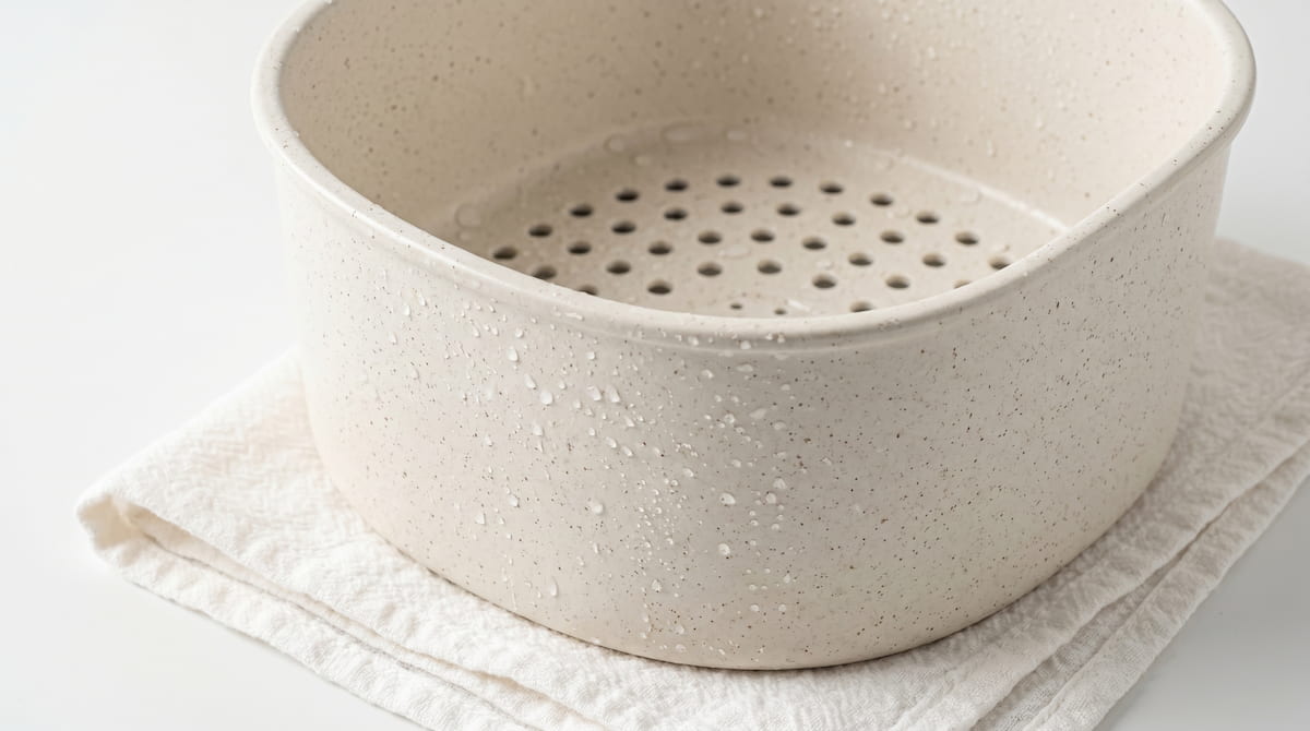 ceramic air fryer basket safe washing method at home