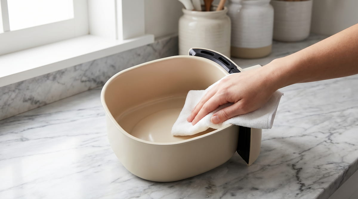 best air fryer for chemical sensitivity ceramic basket