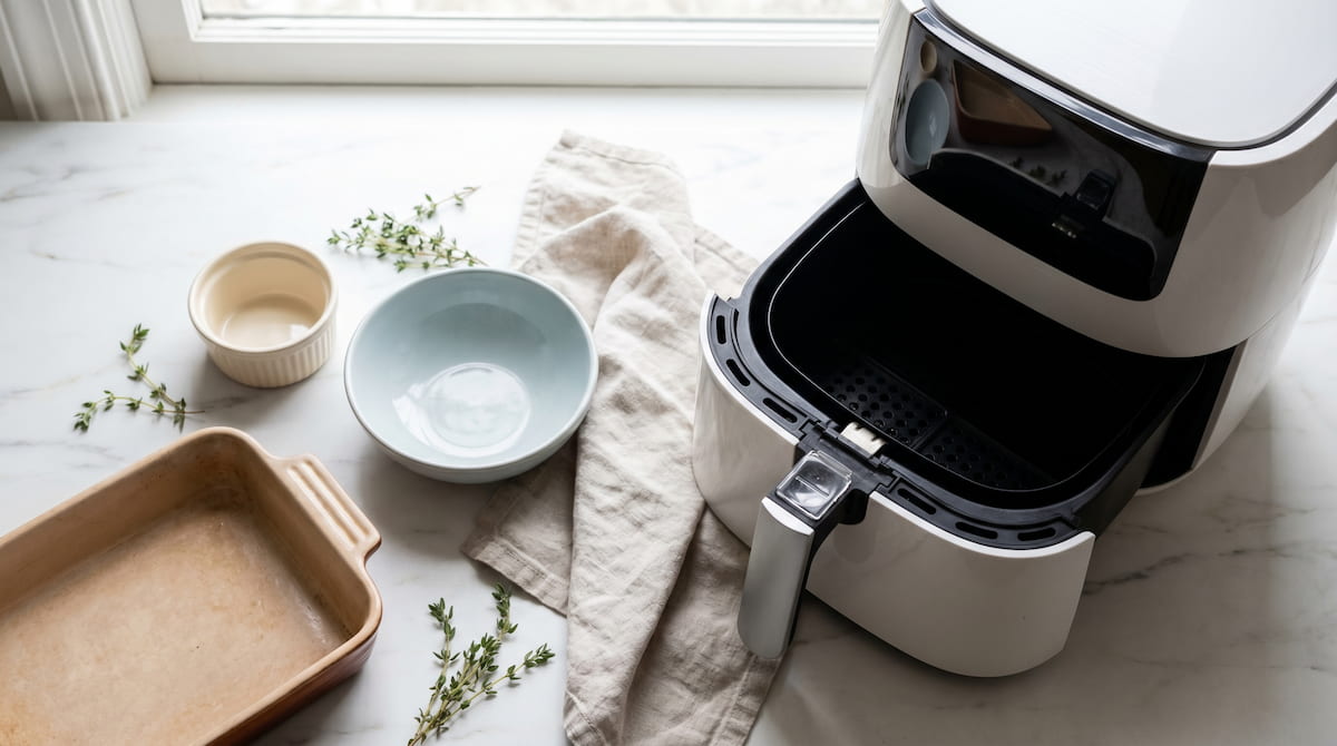 ceramic dishes safe to use in air fryer