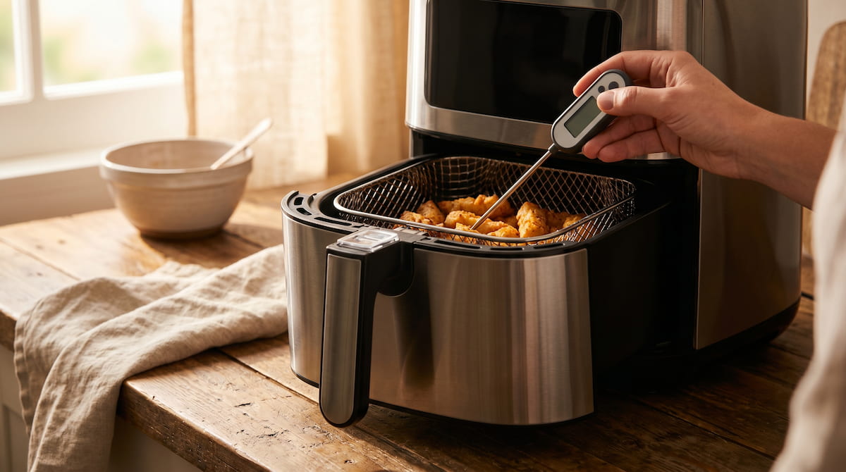 checking air fryer temperature accuracy sign of failing unit
