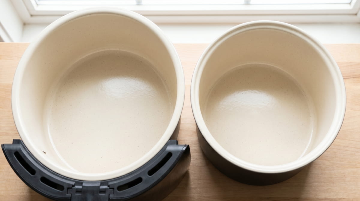 cosori turboblaze vs ninja af150amz ceramic basket non toxic comparison
