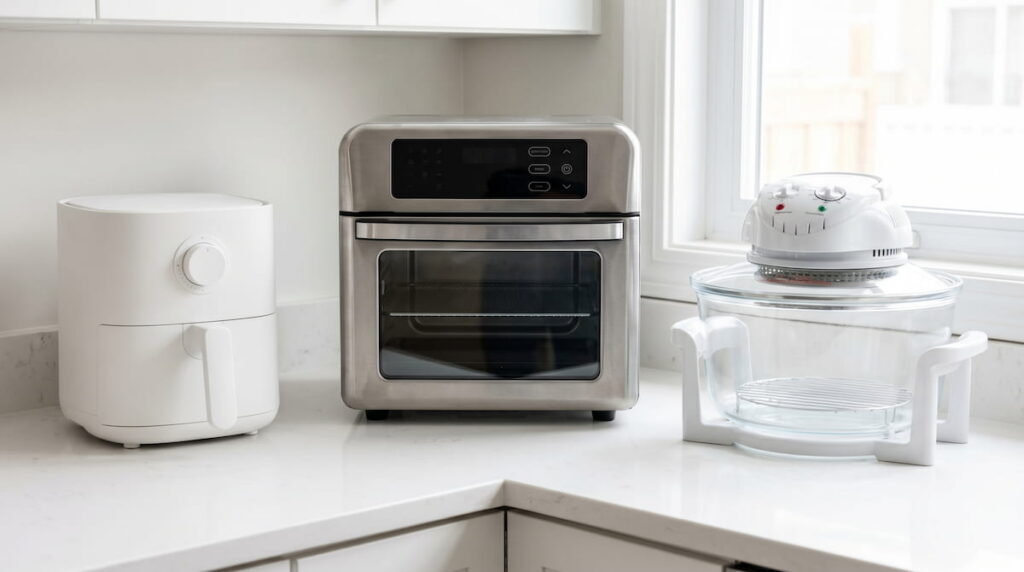 best air fryers without plastic smell ceramic stainless glass lineup