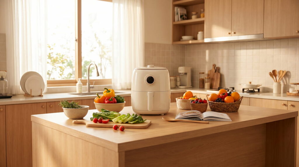 safest air fryer for kids and families kitchen fresh vegetables healthy cooking
