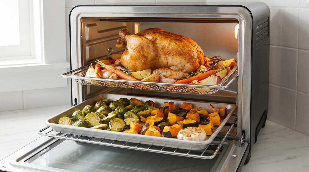 instant pot omni plus vs breville smart oven cooking rack stainless safe