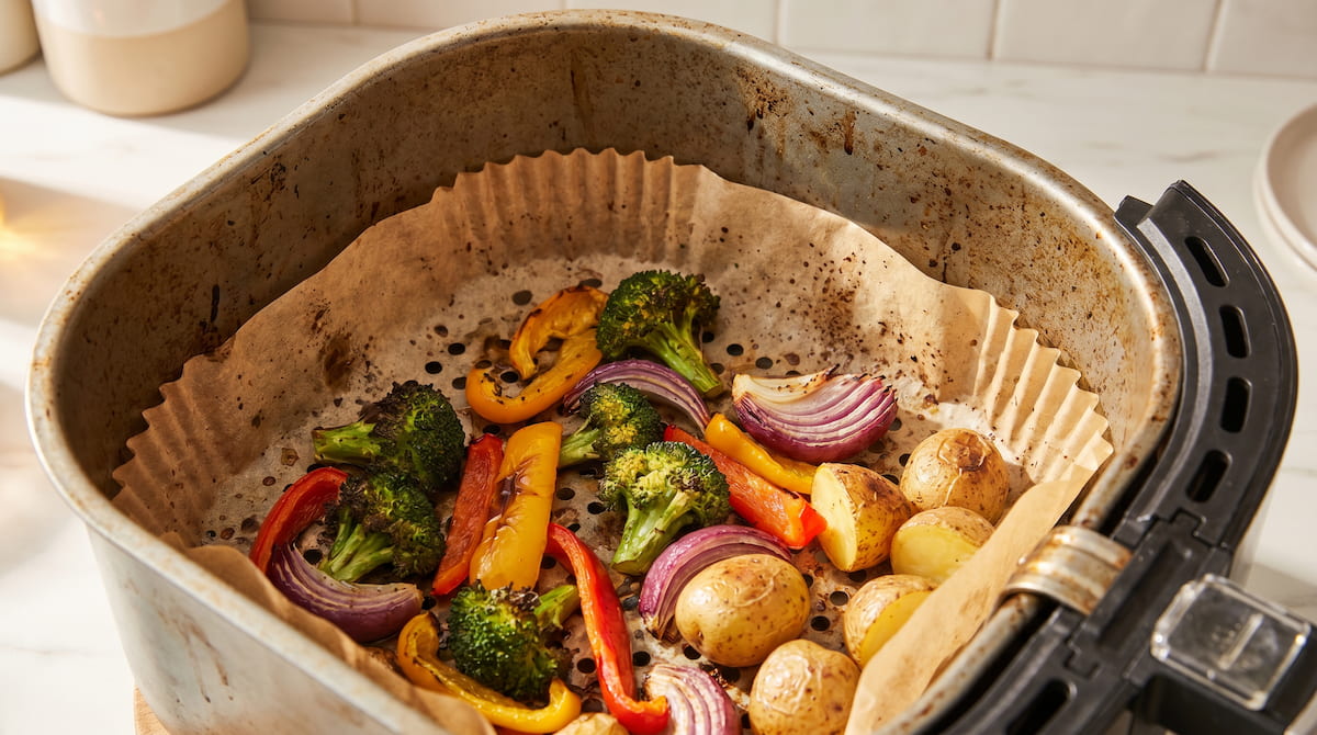parchment paper air fryer liner safe non toxic cooking