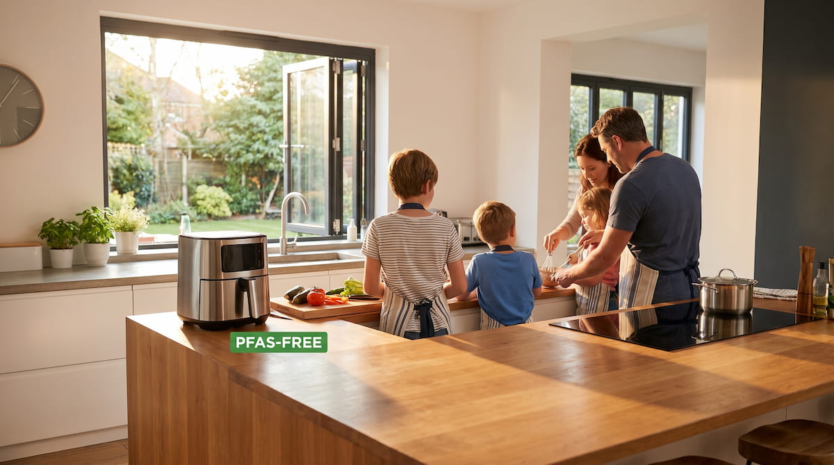 safe air fryer setup for family kitchen complete guide