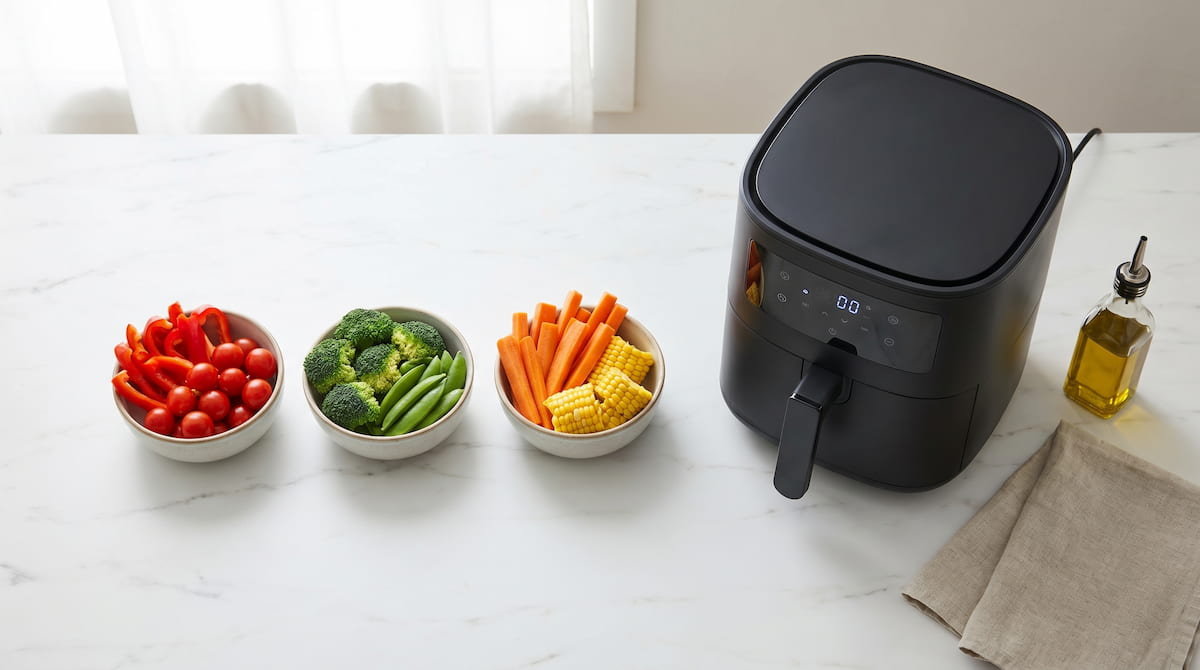 vegan cooking air fryer pfas free non toxic setup