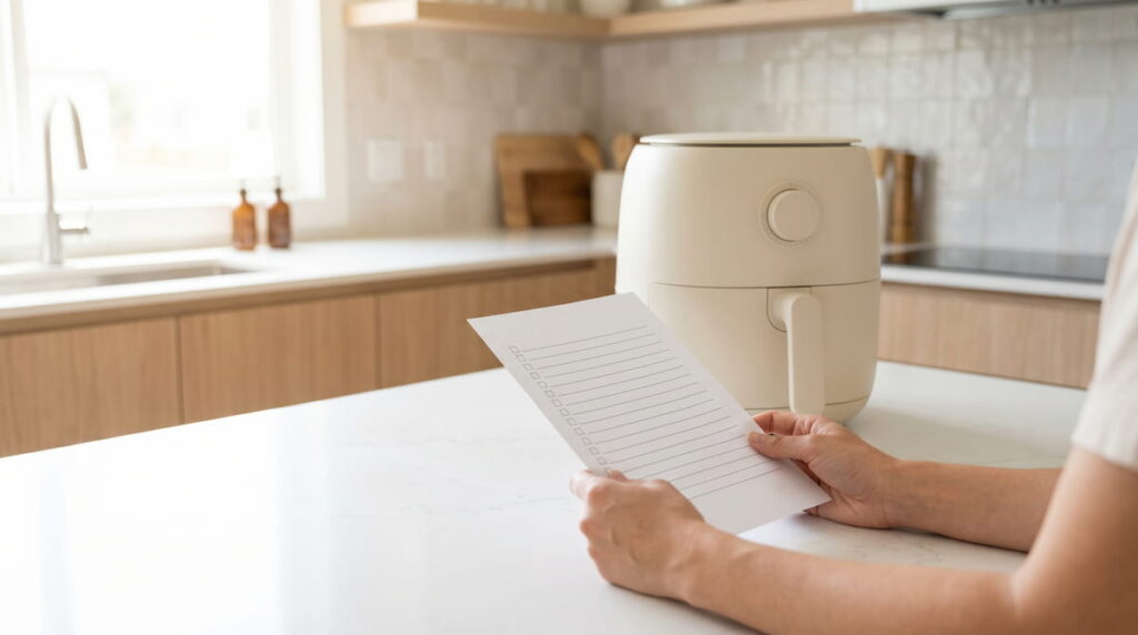 what to look for buying non toxic air fryer checklist guide