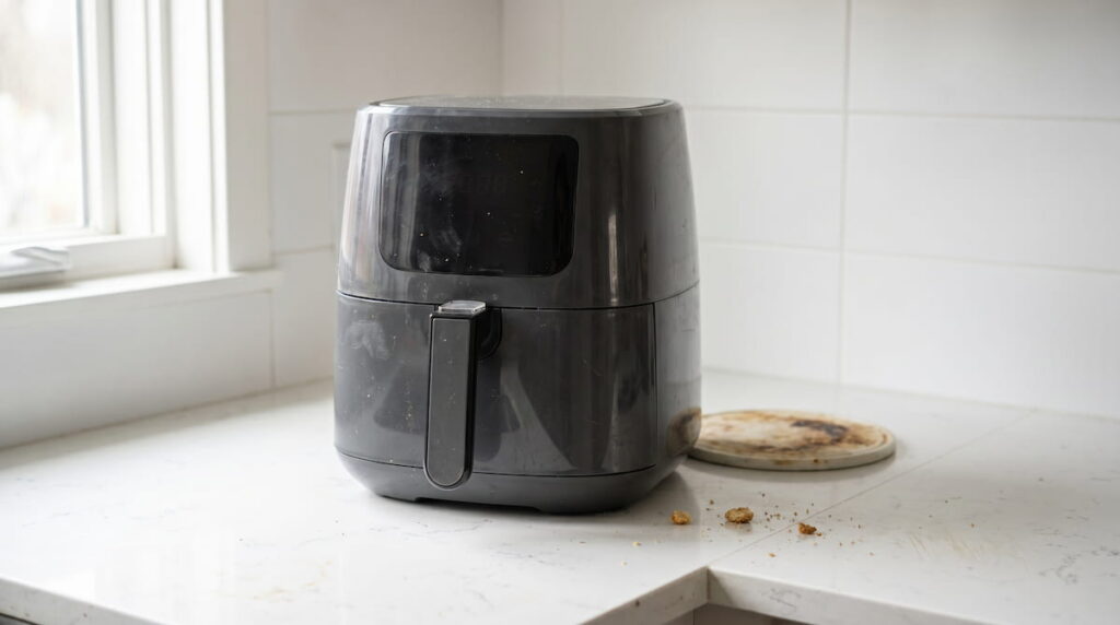 why does air fryer smell worse over time causes and fixes guide