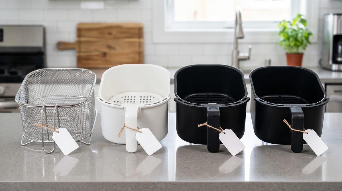 Air fryer basket replacement cost comparison