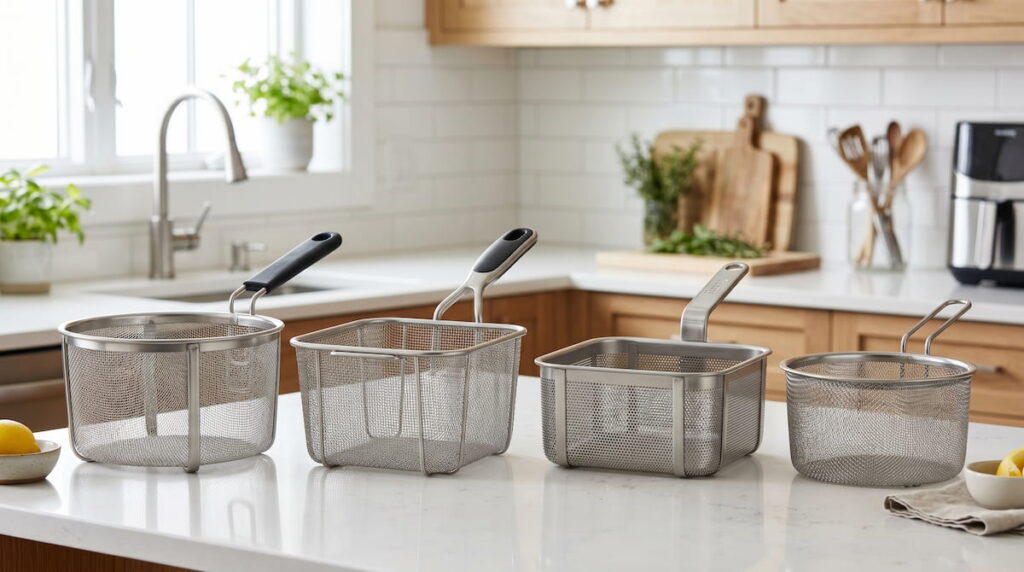 Best stainless steel replacement air fryer baskets