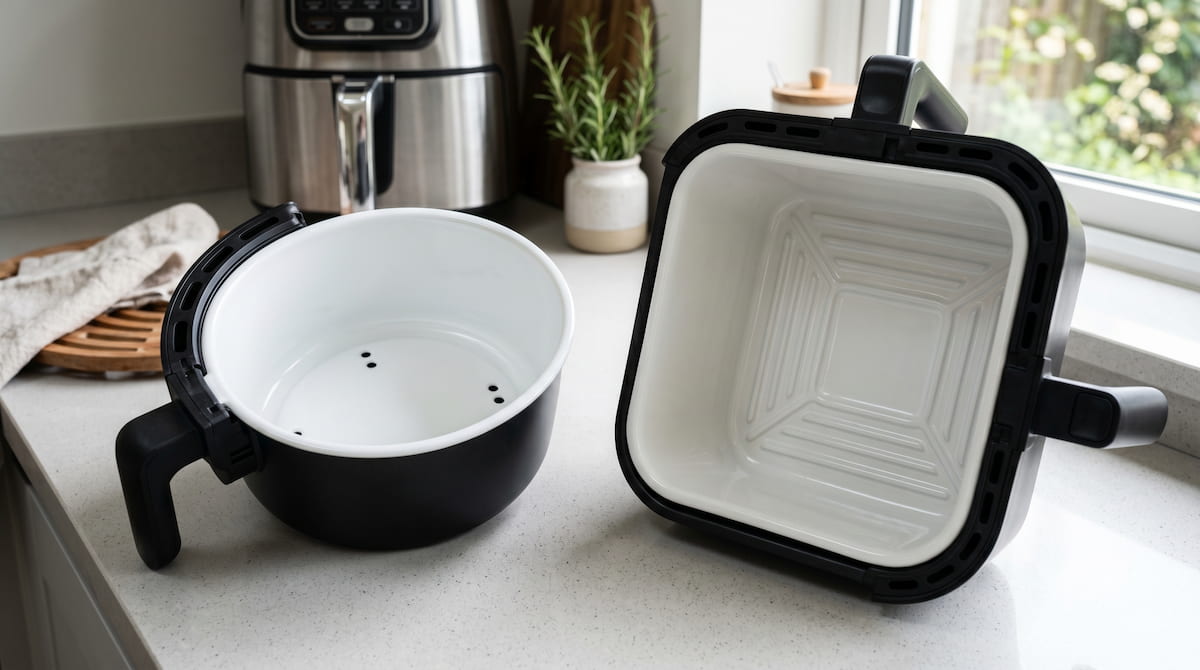 Ceramic replacement air fryer basket comparison