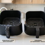OEM vs generic air fryer drawer insert comparison
