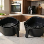 Universal air fryer basket safety comparison